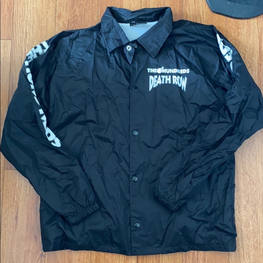 the hundreds x death row coaches jacket